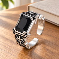 925 Sterling Silver Gothic Ring