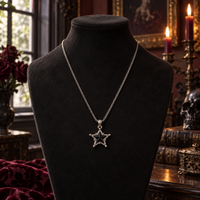 Gothic Star Pendant Necklace