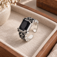 925 Sterling Silver Gothic Ring