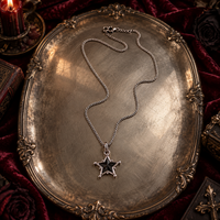 Gothic Star Pendant Necklace