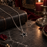 Gothic Star Pendant Necklace